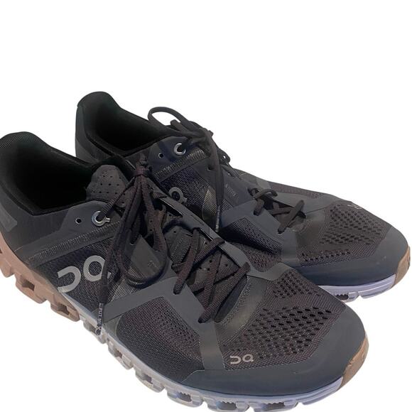 On Cloud "Cloudflow" Women's Running Sneaker, Size 11, Rock/Rose, Pre-Owned - Picture 2 of 9